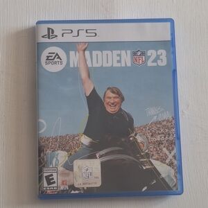 Madden NFL 23 (Sony PlayStation 5, 2022) PS5 - John Madden Cover CIB